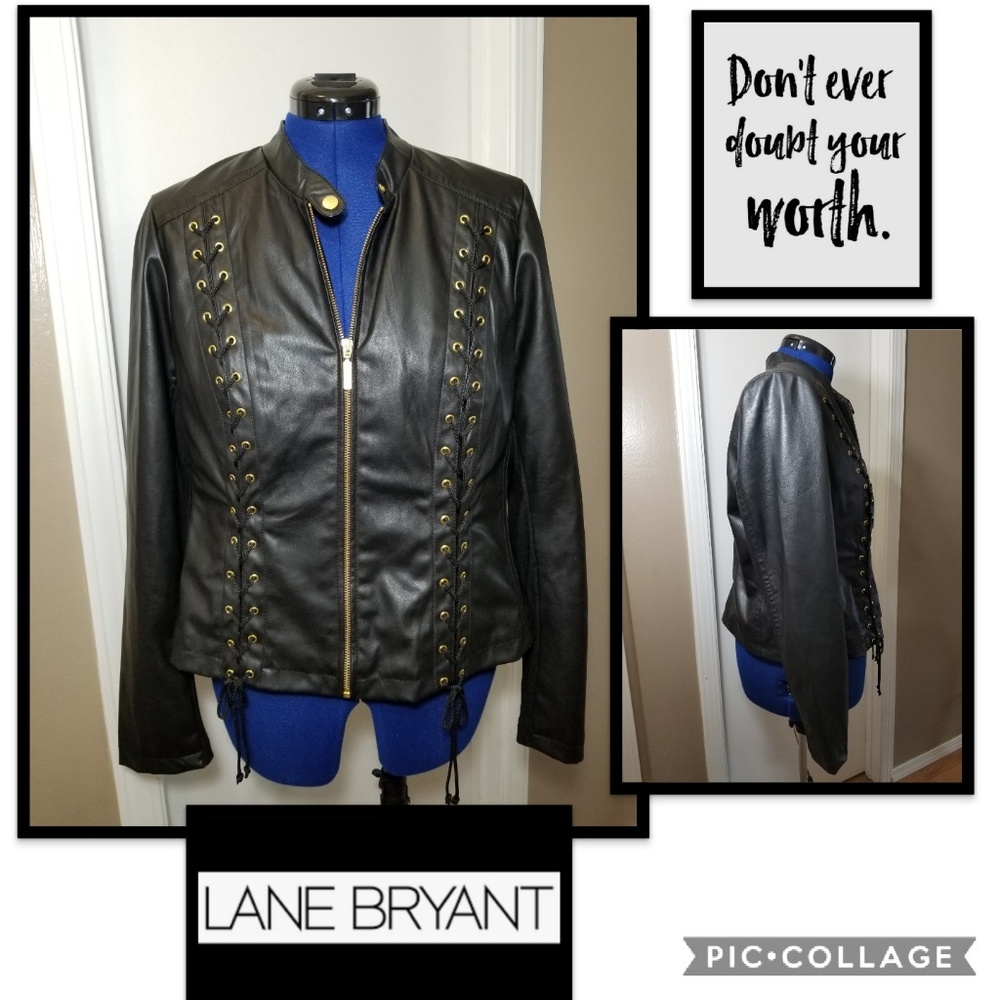 14/16 Lane Bryant Black Jacket